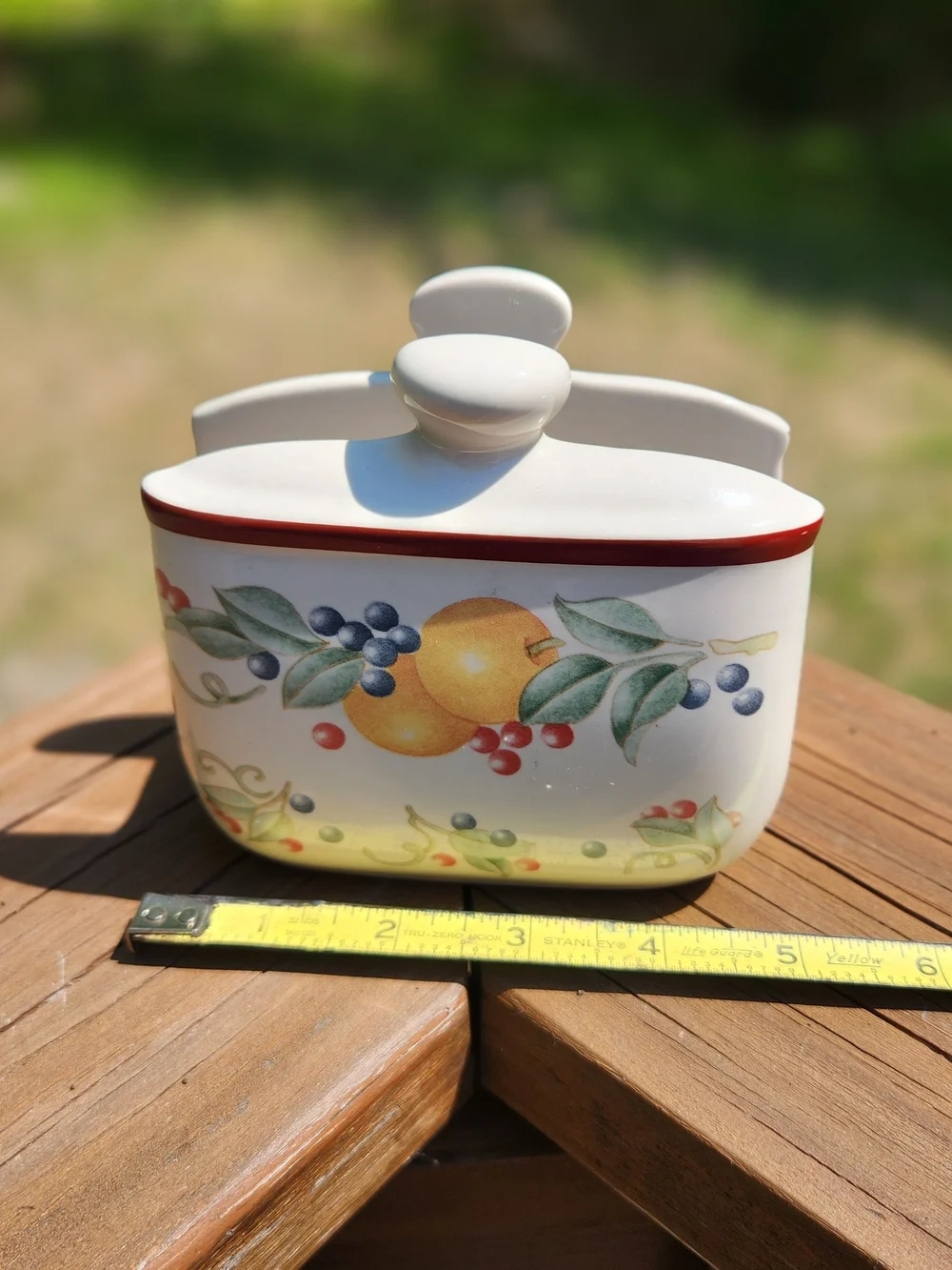 Corelle Abundance 7oz Bowl And Matching Napkin Holder